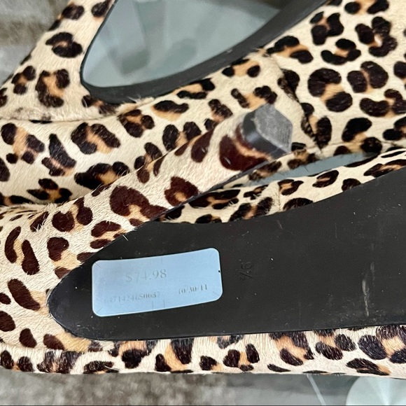 Kelsi Dagger Brette Leopard Print Platform Pumps - Picture 10 of 14